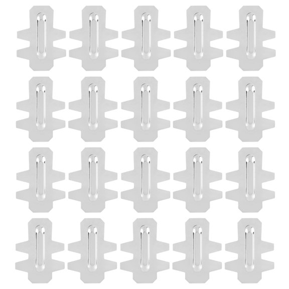 20 Pack Stainless Steel Hooks for Rabbit Cage Door - Accessory Hardware for Breeding Equipment