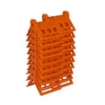 thumbnail image 1 of (20-Pack) V Shaped Board 4" Orange Plastic Corner Edge Protectors for Cargo Loads | Tie Down Strap Guard for Winch, Ratchet Straps on Flatbed Trailers | V-Style Tie Downs Edge Protectors, 1 of 9