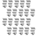 thumbnail image 1 of 20 Pack Vinyl Siding Hooks Hanger - Heavy Duty 18Lbs Stainless No-Hole Needed Vinyl Siding Clips for Hanging- Vinyl Siding Hooks for Outdoor Decorations, 1 of 6