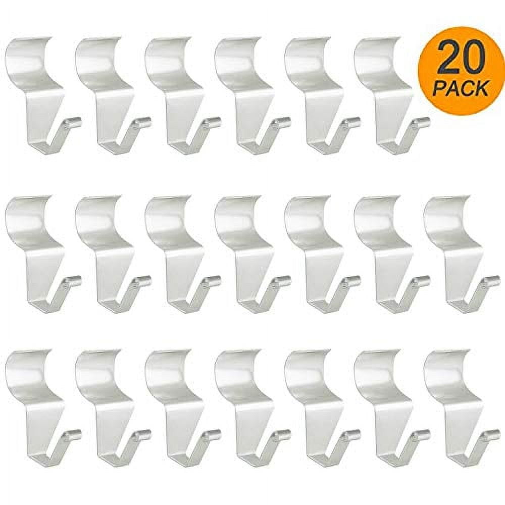 (20 Pack) Vinyl Siding Hooks NoHole Needed Heavy Duty Siding Hanging