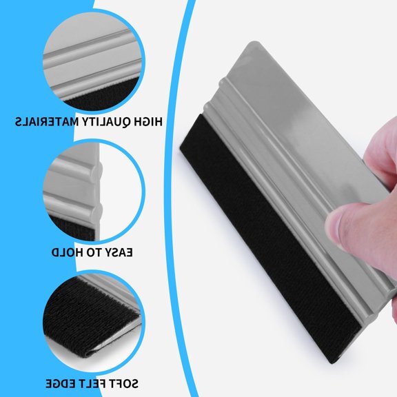 20 Pack Vinyl Wrap Squeegee, 4 Inch / 6 Inch Felt Squeegee for Car Wrapping Tool Kit