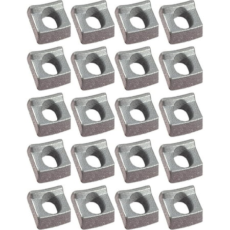 20 Pack Wheel Rim Clamp Wedge for Mobile Home, Lowboy Construction Trailer