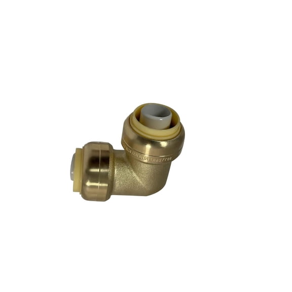 20 Pack XFITTING 3/4" X 3/4" Push Fit Elbow Fitting - Lead Free Brass
