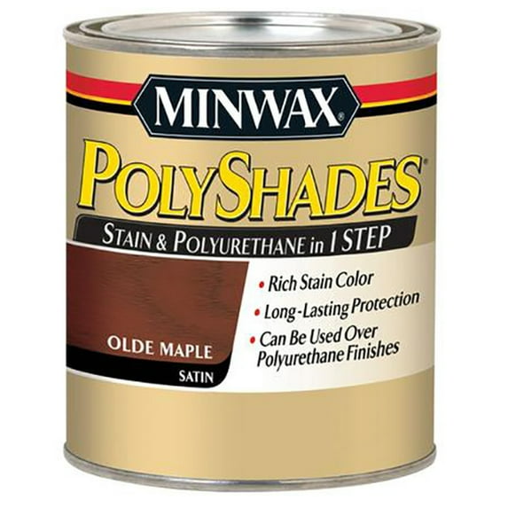 20-Pack of 1/2 pt Minwax 21330 Old Maple PolyShades Wood Stain And Polyurethane, Satin