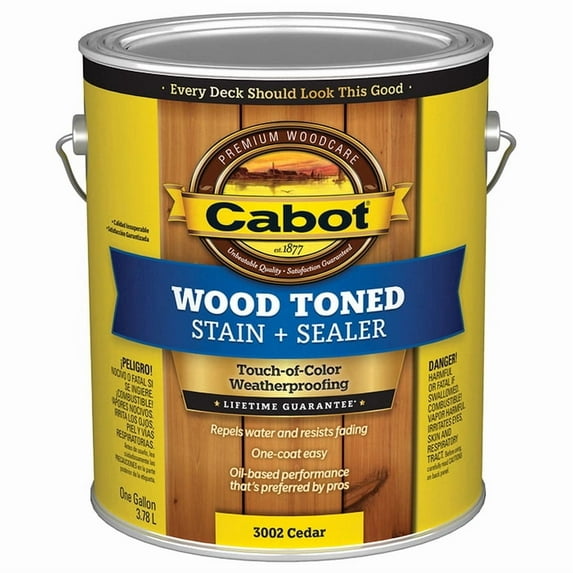 20-Pack of 1 gal Cabot 3002 Cedar Wood Toned Deck & Siding Stain