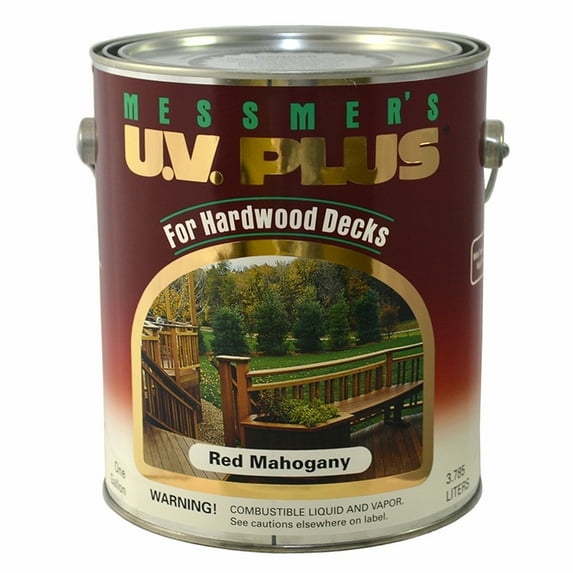 20-Pack of 1 gal Messmer's MHV-505 Red Mahogany U.V. Plus Hardwood Deck Transparent Stain (250-VOC)