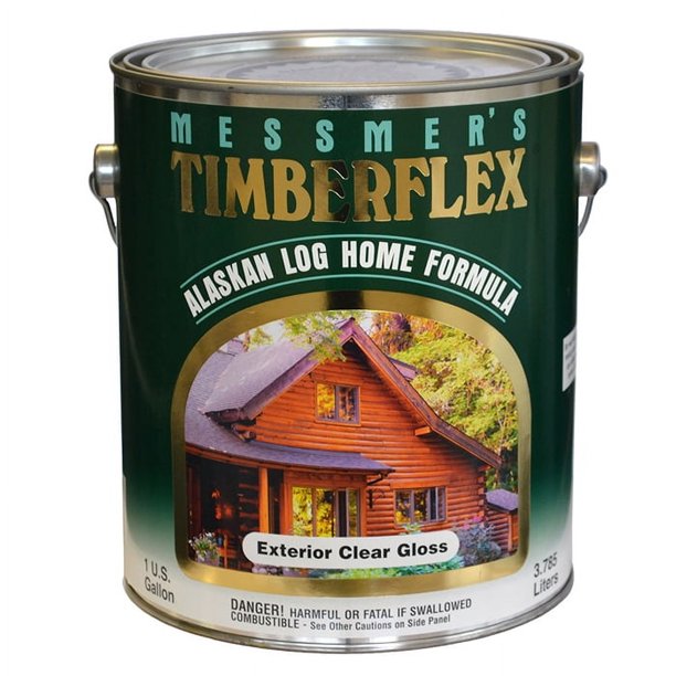 20-Pack of 1 gal Messmer’s TF-500GL Clear Timberflex Alaskan Log Home ...
