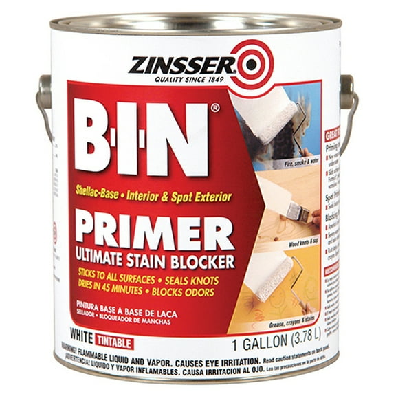 20-Pack of 1 gal Zinsser 320991 White B-I-N Shellac-Base Interior/Exterior Primer