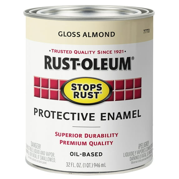 20‐Pack of 1 qt Rust‐Oleum 7770502 Stops Rust Almond Protective Enamel