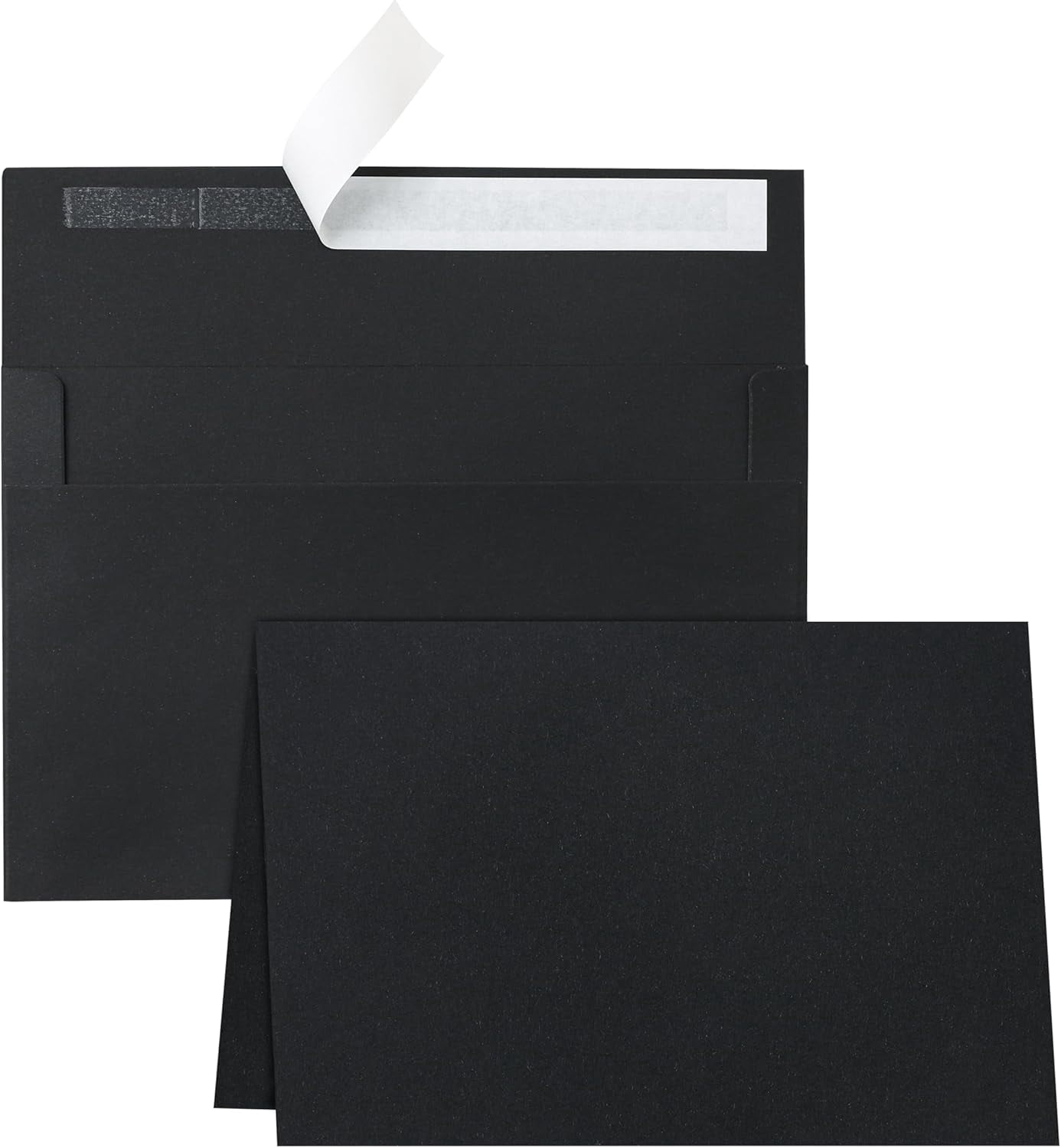 20 Packs 10 Assorted Colors Blank Cards and Envelopes 5 x 7 Black,4 x 6 ...