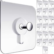 ClosetMaid 1770 Drywall Wall Clips, White, 1-Pack 48 Pieces - Walmart.com