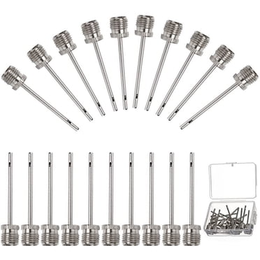 Hnfshop 3-Pack Inflating Air Needles - Universal Ball Pump Needles For Football, Basketball, Soccer, Volleyball