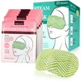 MEDLOT Heated Eye Mask, 20 Disposable Steam Warm Eye Patches for Dry
