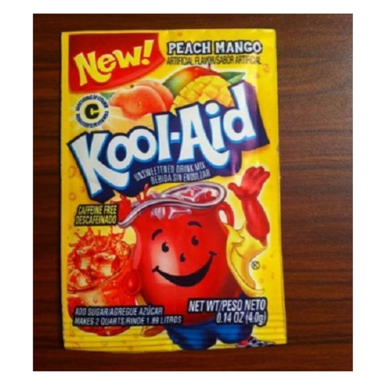P+ 唐可可 20 Packs Kool Aid Peach Mango Flavor Drink Mix Packet NEW Gluten