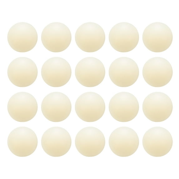 20 Packs Nylon Bearing Balls 1" 25.4mm Solid Plastic Balls, Precision Mini Nylon Balls