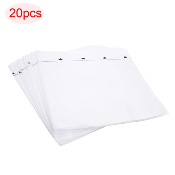 20 Packs Paper Record Inner Bag Sleeves Dustproof for 12 Inches Vinyl Record