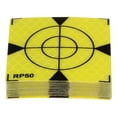 thumbnail image 1 of 20 Packs Reflector Target Sheets 50mm Self Adhesive Reflective Tape Survey Target for Total Stations, Green, 1 of 6