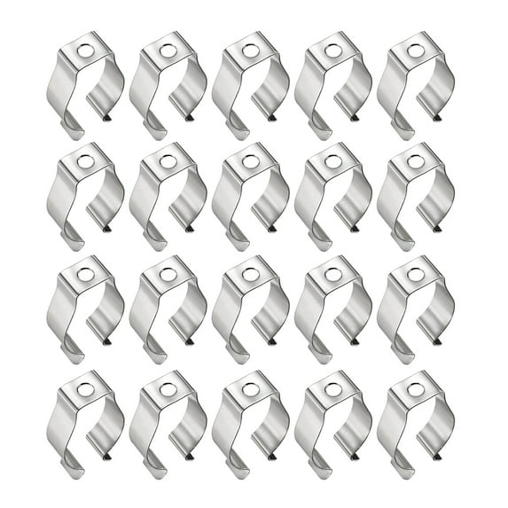 20 Packs T8 Fluorescent Tube Lamp Bracket Clips Socket Lampholder