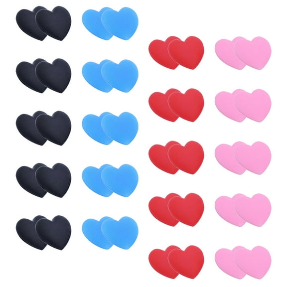 20 Pairs Glasses Anti-slip Cover Eye Ear Grippers Sun Non-slip Eyeglasses Grips Tightener Heart Eyewear Child Toddler