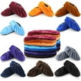 thumbnail image 1 of 20 Pairs Reusable Non Slip Shoe Covers, Universal Soft Washable Thickened Foot Boot Shoe Covers for Interior, office, cleaning, 1 of 5