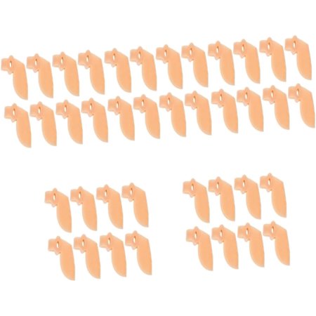 20 Pairs Separator Curls Gel Hammertoe Splint Thumb Spica Splint Hammer Splints Big Sleeve Spreader Protector Valgus Tool Bunion Soft Brace