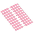 thumbnail image 1 of 20 Pairs Snapback Strap Cover, 7 Holes Plastic Adjustable Hat Snap Buckle Replacement (Pink), 1 of 6