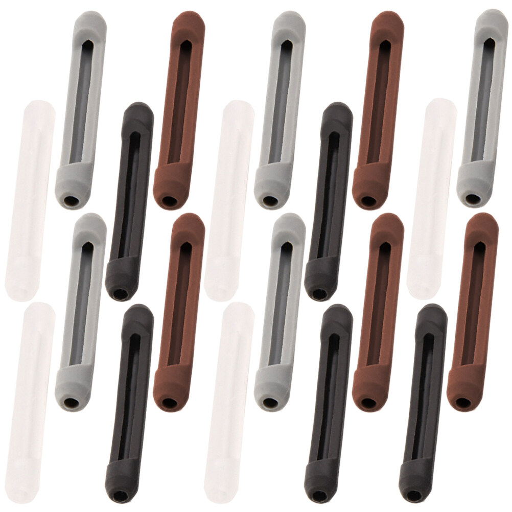 3/5/10 Pairs Silicone Non-Slip Glasses Leg Covers Non-Slip Ear Hook Bracket Sunglasses Glasses Leg Temple Covers Earmuffs Tool - Foto 8