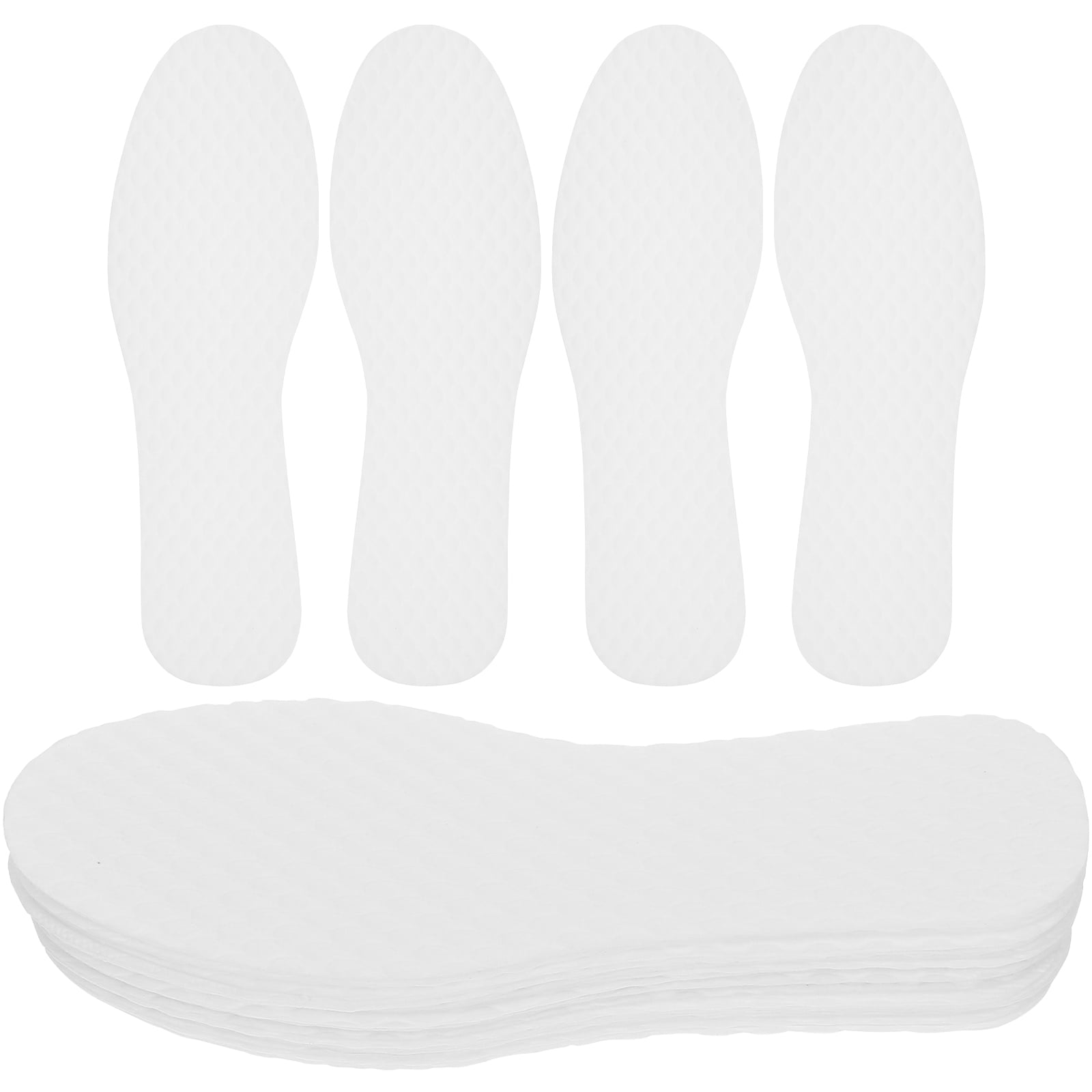 20 Pairs of Outdoor Barefoot Shoe Liners Thin Shoe Insoles Inner Soles