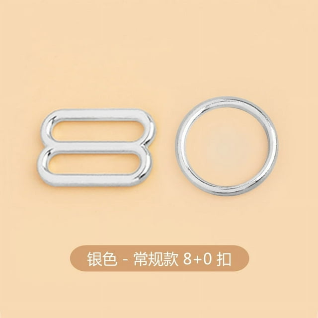 20 Pairs of Swimsuit Bra Hooks Bra Strap Hooks Bra Strap Slide Buckles