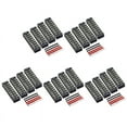 thumbnail image 1 of 20 Pc 8P Terminal Block, 20 Pc 8P Shorting Bar, TB1505 Flame Retardant Copper Terminal Short-Circuit Terminal, 1 of 8