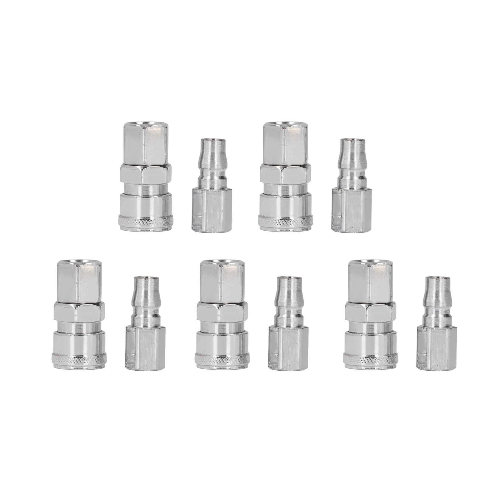 WYNNsky Air Coupler And Plug Kit - 1/4" NPT I/M Style, Brass & Steel, 300 PSI | Compressor Quick Connect Fittings