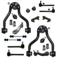 thumbnail image 1 of 20 Pc New Suspension Kit Stabilizer Bar Bushing Kit 30.5 mm / 1.2 inch (Includes 2) Upper Control Arms Idler & Pitman Arms Ball Joints Control Arm Bushing Fits select: 1995-1999 CHEVROLET GMT-400, 1 of 15
