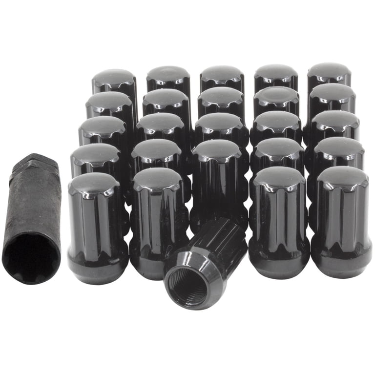 20) 14x1.5 Wheel Lug Nuts for Dodge Magnum Charger Chevy Camaro