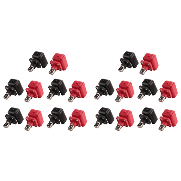 20 Pcs 200A All-Copper Lithium Battery Post High-Current Copper Terminal Battery Connector Energy Storage Terminal(B),20 x Battery Connector(B)