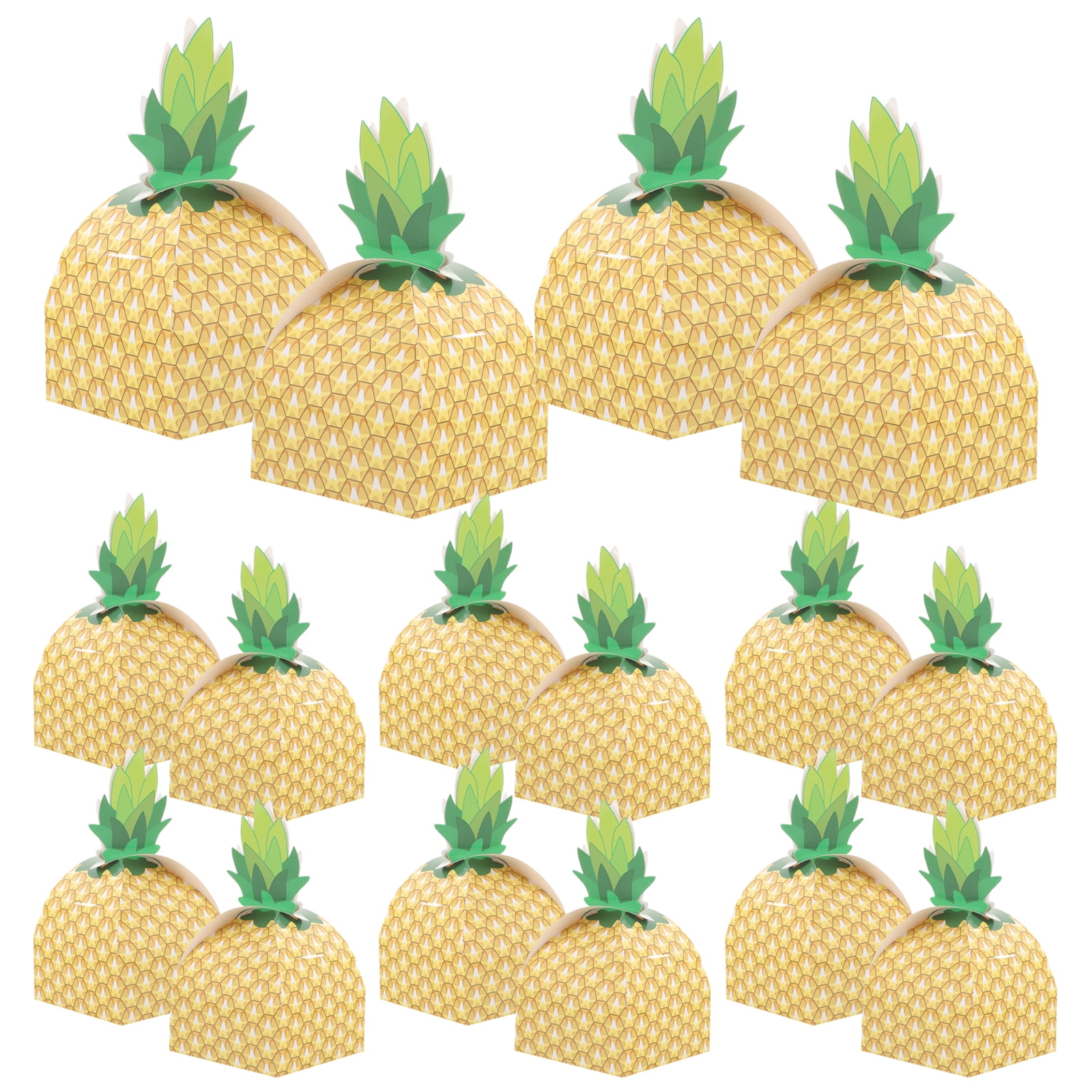 ONAPARTER 20 Pcs 20pcs Chocolate Gift Gifts Boxes Case Pineapple Party Favors Candy Jars Wedding The Bridesmaid As Shown