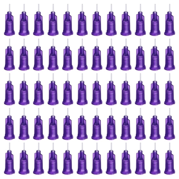 20 Pcs 23G Plastic Dispensing Needles with Luer Lock, Heat-Resistant Blunt Tip