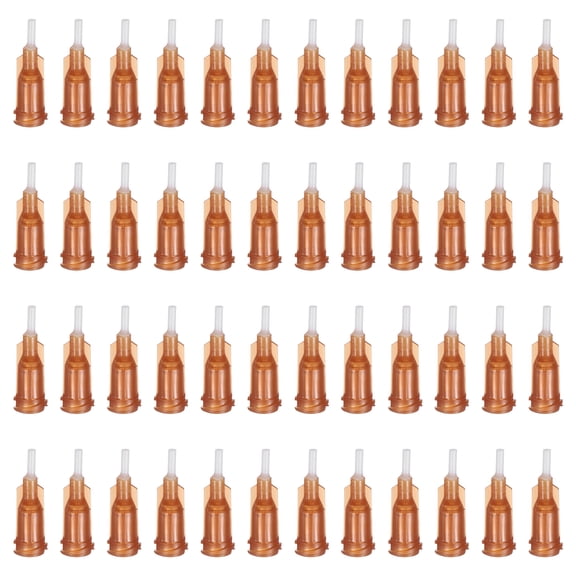 20 Pcs 23G Plastic Dispensing Needles with Luer Lock, Heat-Resistant Blunt Tip