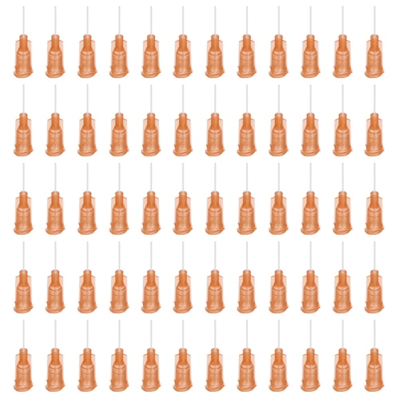 20 Pcs 23G Plastic Dispensing Needles with Luer Lock, Heat-Resistant Blunt Tip