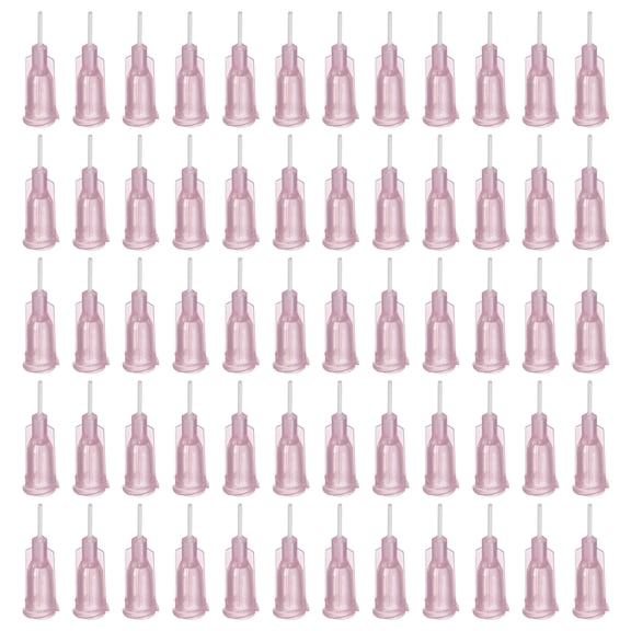 20 Pcs 23G Plastic Dispensing Needles with Luer Lock, Heat-Resistant Blunt Tip