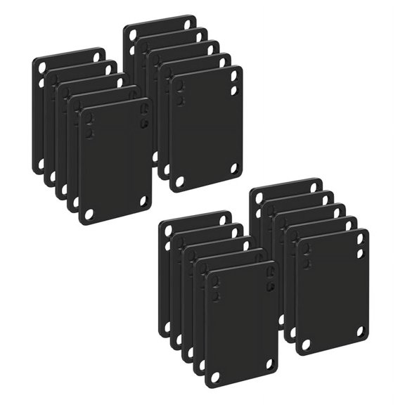 20 Pcs 3 mm Skateboard Riser Shock Pads Longboard Rise Pads Skateboard Shock Pads Soft Longboard Shockpads