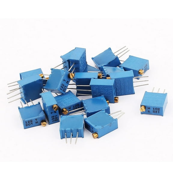 20 Pcs 3296W 1K ohm Multiturn Potentiometer Pot Variable Resistor