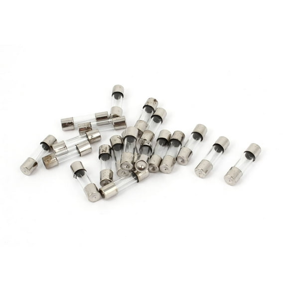 20 Pcs 5mm x 20mm 250V 5A Fast Acting Cartridge Glass Tube Fuses F5AL250V