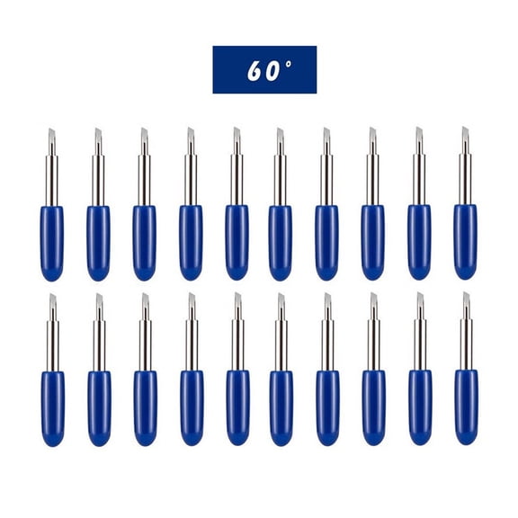 20 Pcs 60 Degrees Replacement Blades for Roland for Plotter Cutter Blade