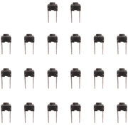 20 Pcs 6x6x5mm Momentary Tactile Tact Push Button Switch 2 Pin DIP Through Hole