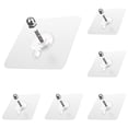 thumbnail image 1 of 20 Pcs Adhesive Picture Hooks, 2.3” No Drill Screw Stickers, Heavy Duty Picture Hangers without Nails, for Hanging Picture Frame, Hanger Sticky Hook for Bathroom, Kitchen, 16mm, 1 of 4
