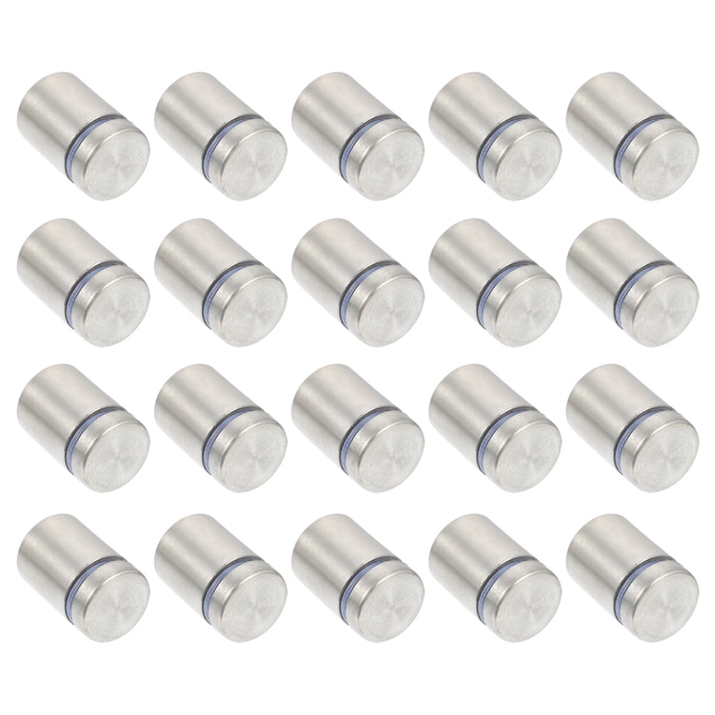 FENGGUIQU 20-Pack Stainless Steel Picture Hanging Nails for Wall Mounting Photos and Frames 1 x 0.5 x 0.5 in