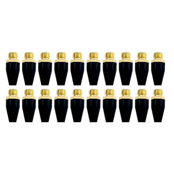 20 Pcs Air Compressor Blower Nozzle Blow Handguns Rubber Tip Air Nozzle Tip For Air Tool Parts & Accessories Easy to Use