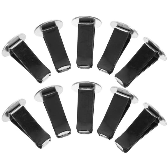 FUEENIRVA 20Pcs Black Car Vent Clip Strong Clamp Air Freshener Holder for Car Interior Outlet Use