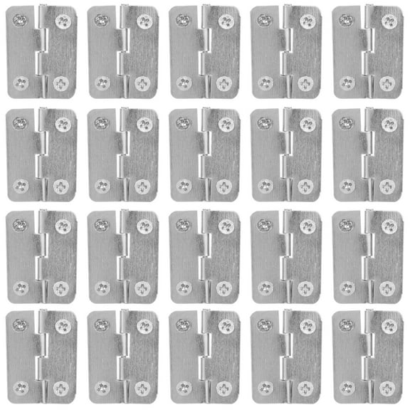 20 Pcs Anti Rust Mini Hinge Cabinet Hinges for Cupboard Doors Antique Heavy Accessories Iron