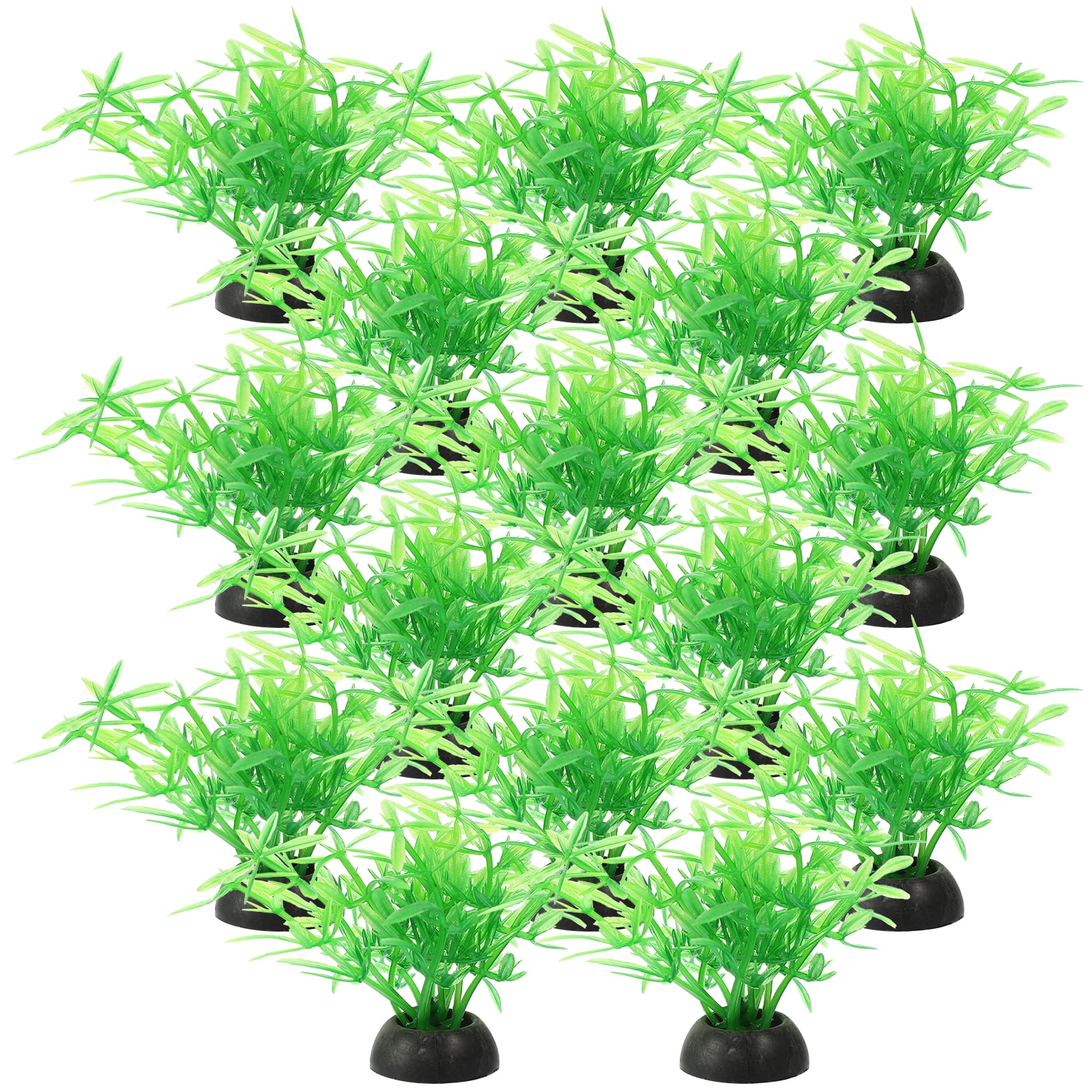 20 Pcs Aquarium Landscaping Decor Fish Tank Plants Faux Plants Plant
